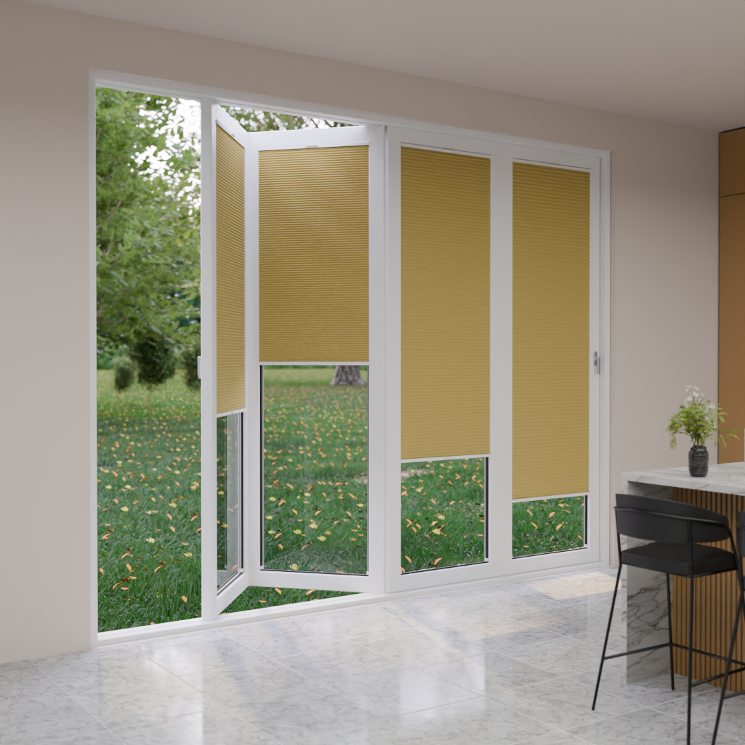 Easy Stick Blackout Appollo Citron Blind
