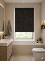 Gravity Brown - PVC Blackout Waterproof Roller Blind
