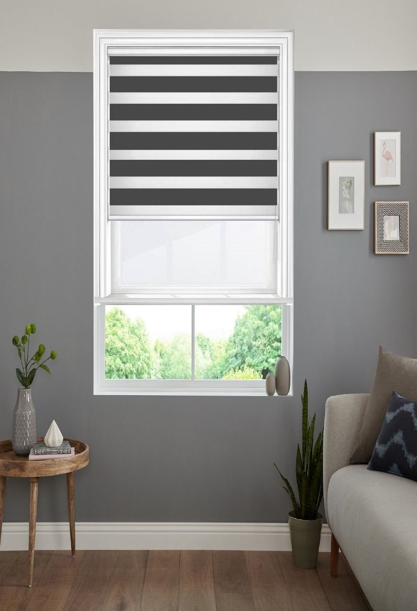 Cashmere Black - Day and Night Blinds