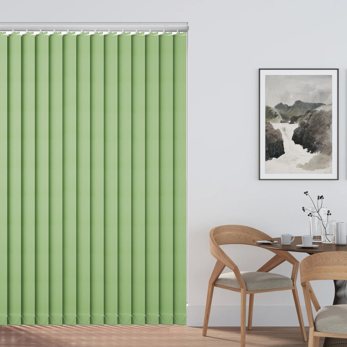 Unilux Lime - PVC Blackout Vertical Blind