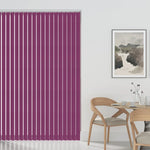 Cairo Blackout Rasberry Vertical Replacement Blind Slat