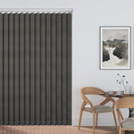 Plaza Graphite - PVC Blackout Waterproof Vertical Blind