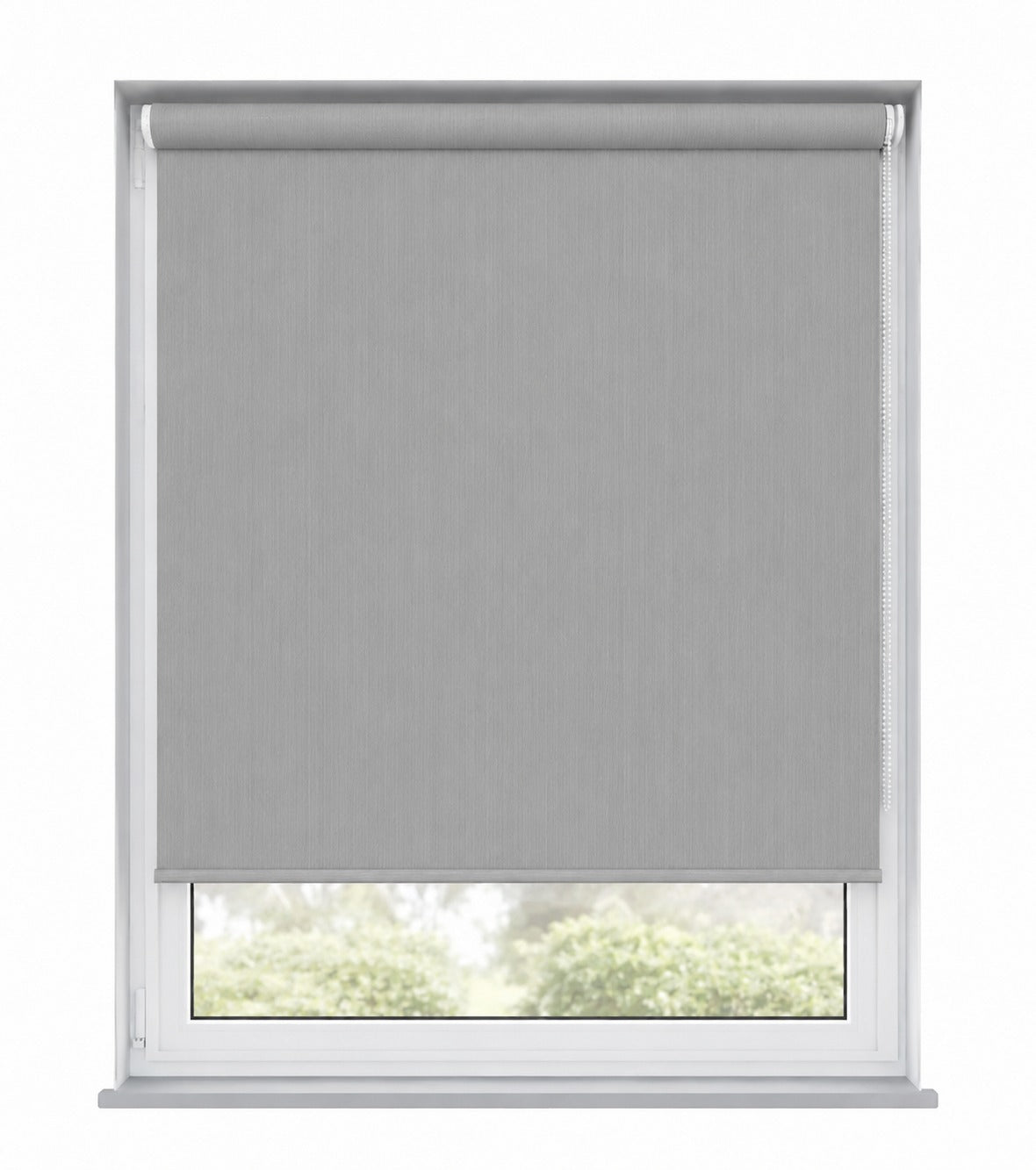 Plaza Steel - PVC Blackout Waterproof Roller Blind