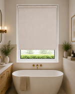 Havana PVC White Roller Blind
