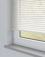 Essence Glow White Faux Wooden Blind - 50mm