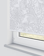 Anastasia Blackout Smoke Roller Blind