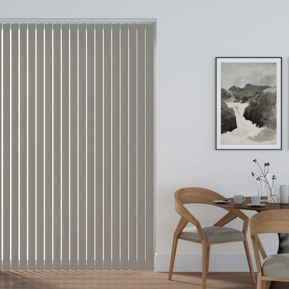 Atlantex Asc Grey Vertical Blind