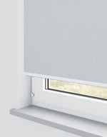 Atlantex Asc Silver Electrical Roller Blind