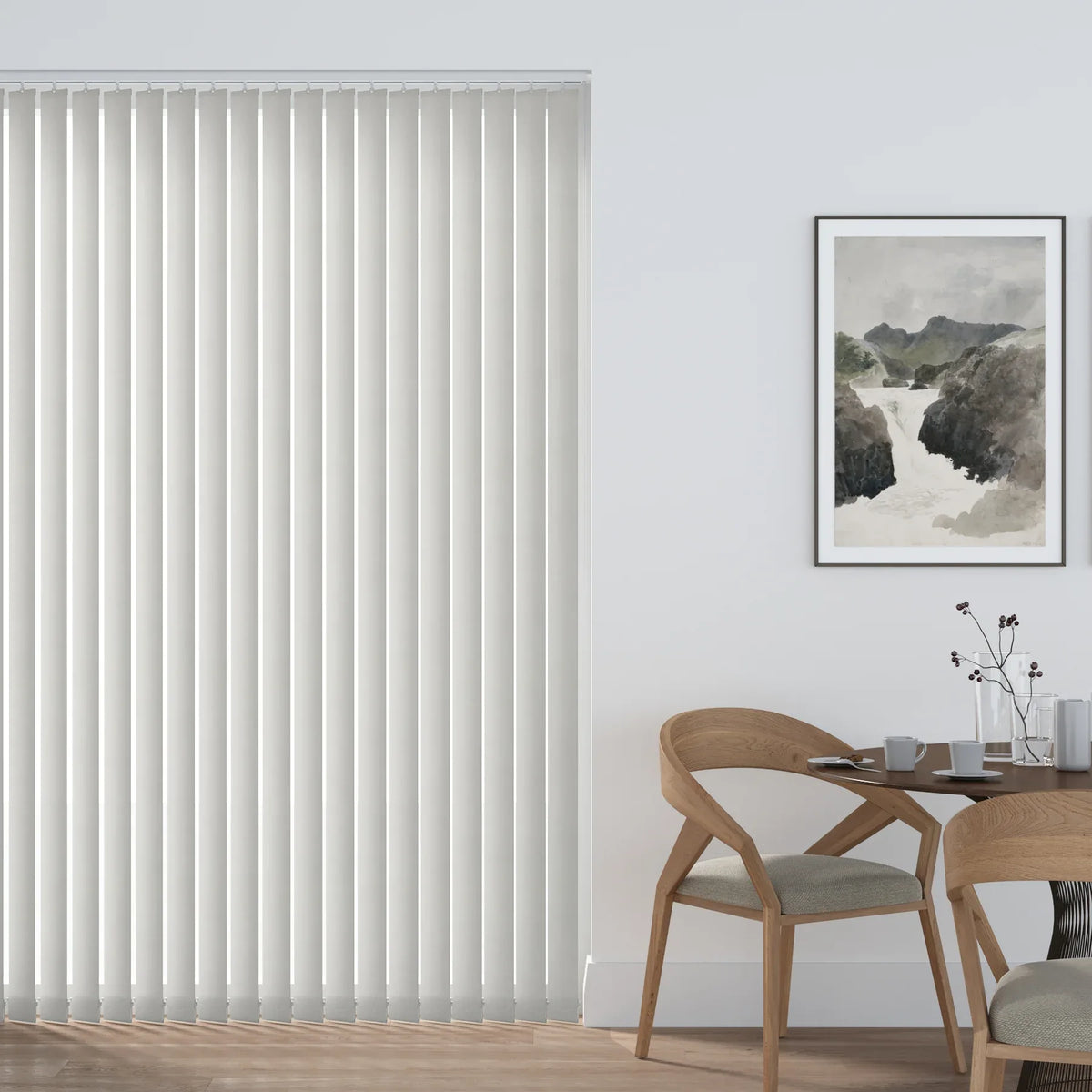 Atlantex White Vertical Blind