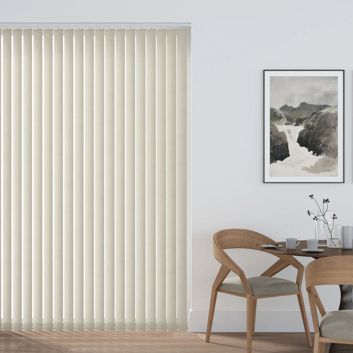 Atlantex Cream Vertical Replacement Blind Slat