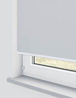 Atlantex Silver Electrical Roller Blind