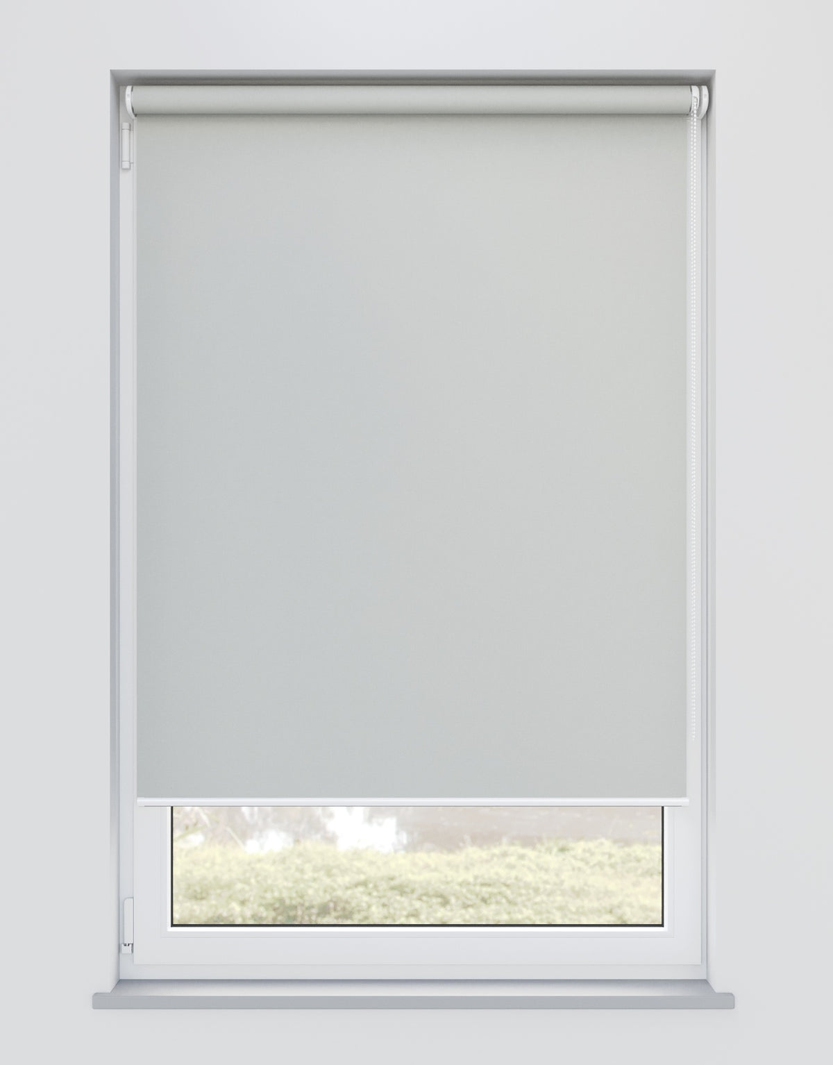 Banlight Duo Fr Silver Roller Blind