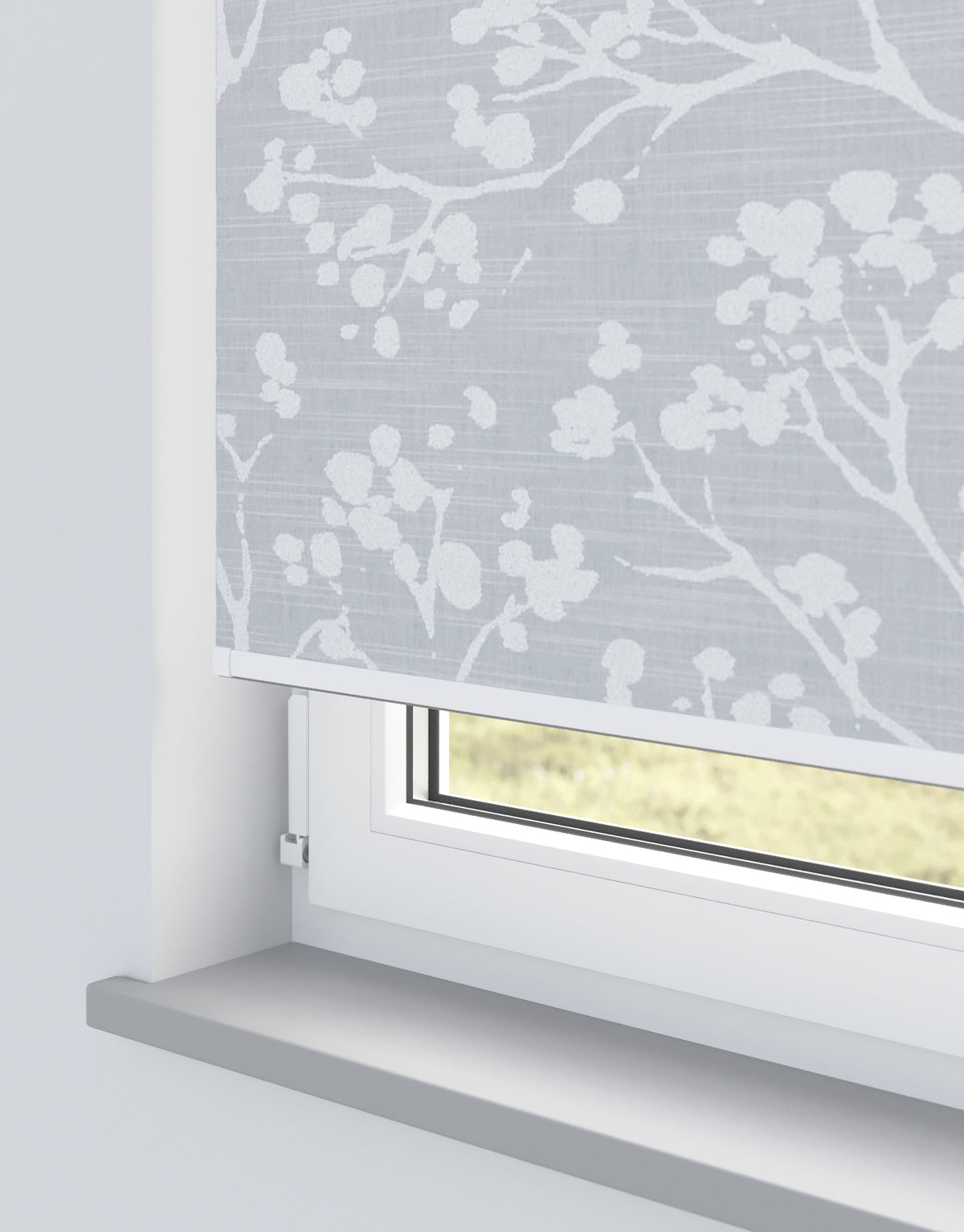 Carey Blackout Silver Roller Blind