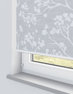 Carey Blackout Silver Electrical Roller Blind