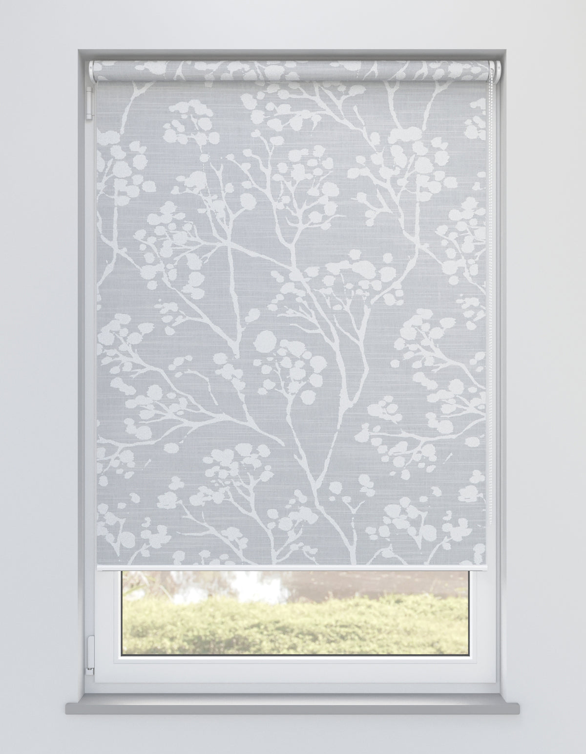 Carey Blackout Silver Roller Blind