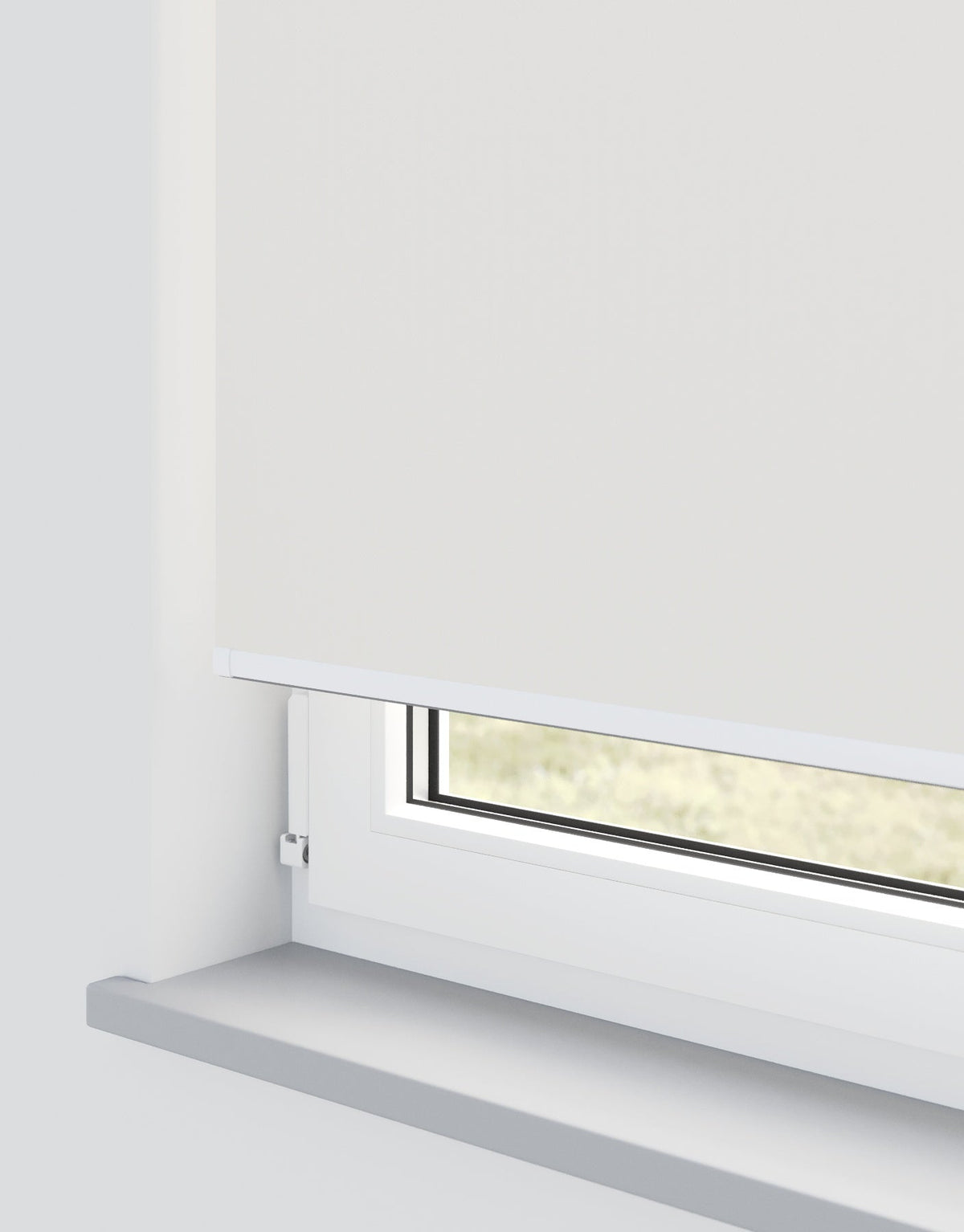 Corsica Ivory Electrical Roller Blind