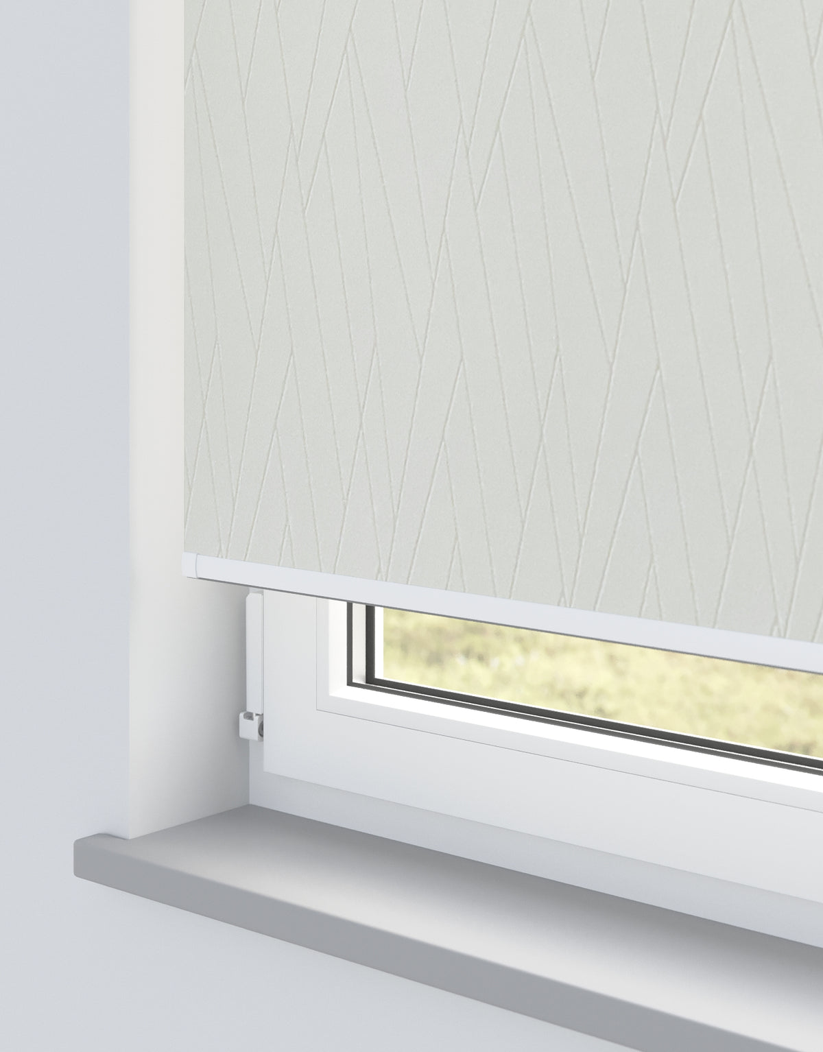 Cubik Ivory Roller Blind