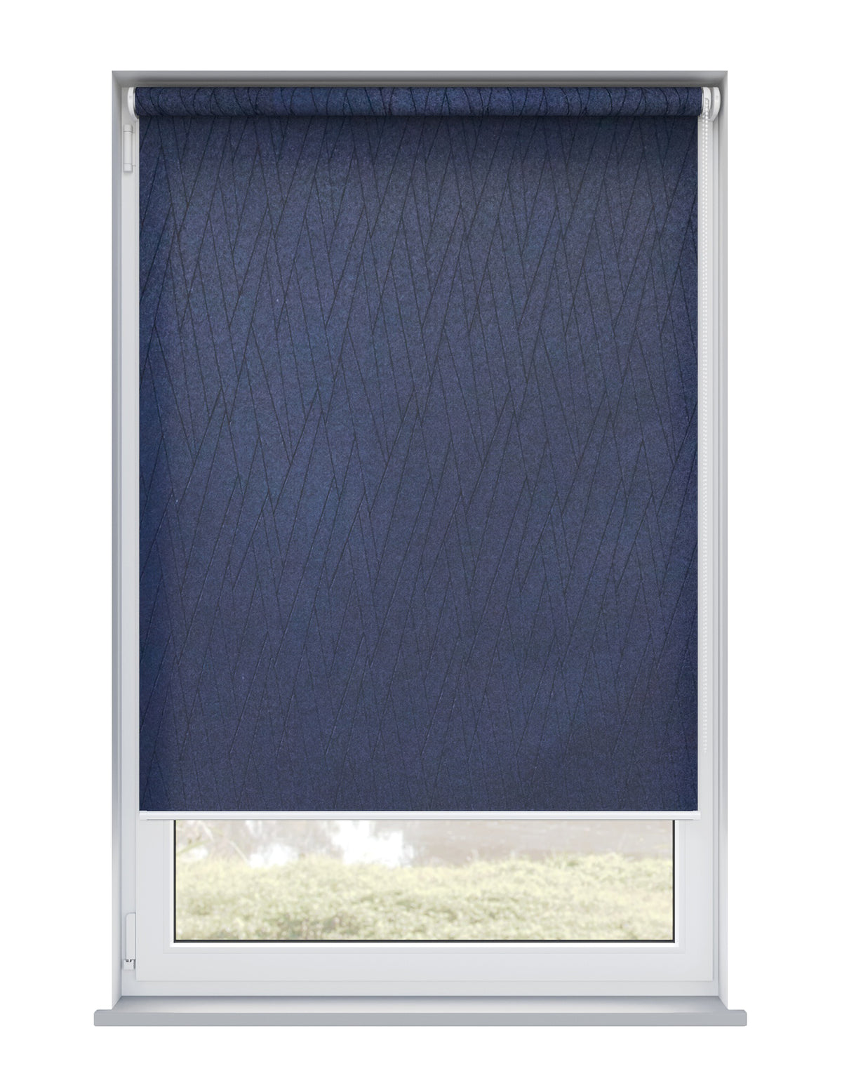 Cubik Navy Roller Blind