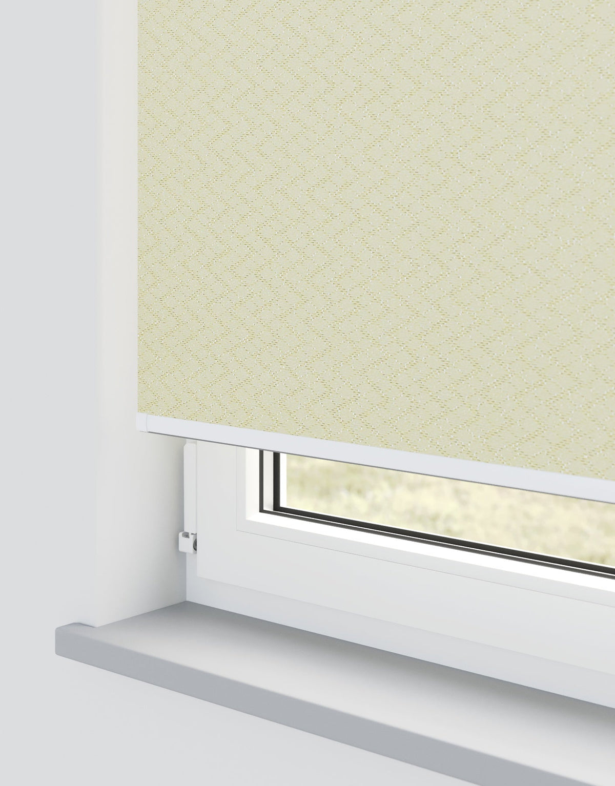 Darcy Gold Electrical Roller Blind