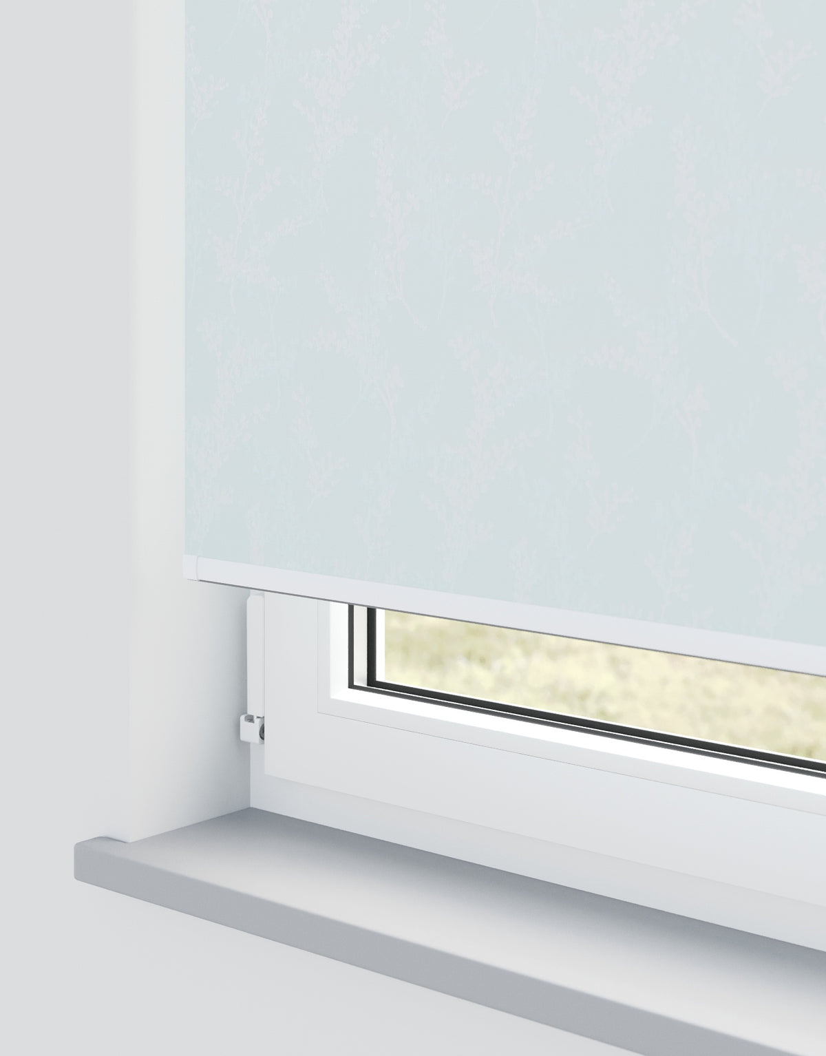 Fleur Aquamarine Roller Blind