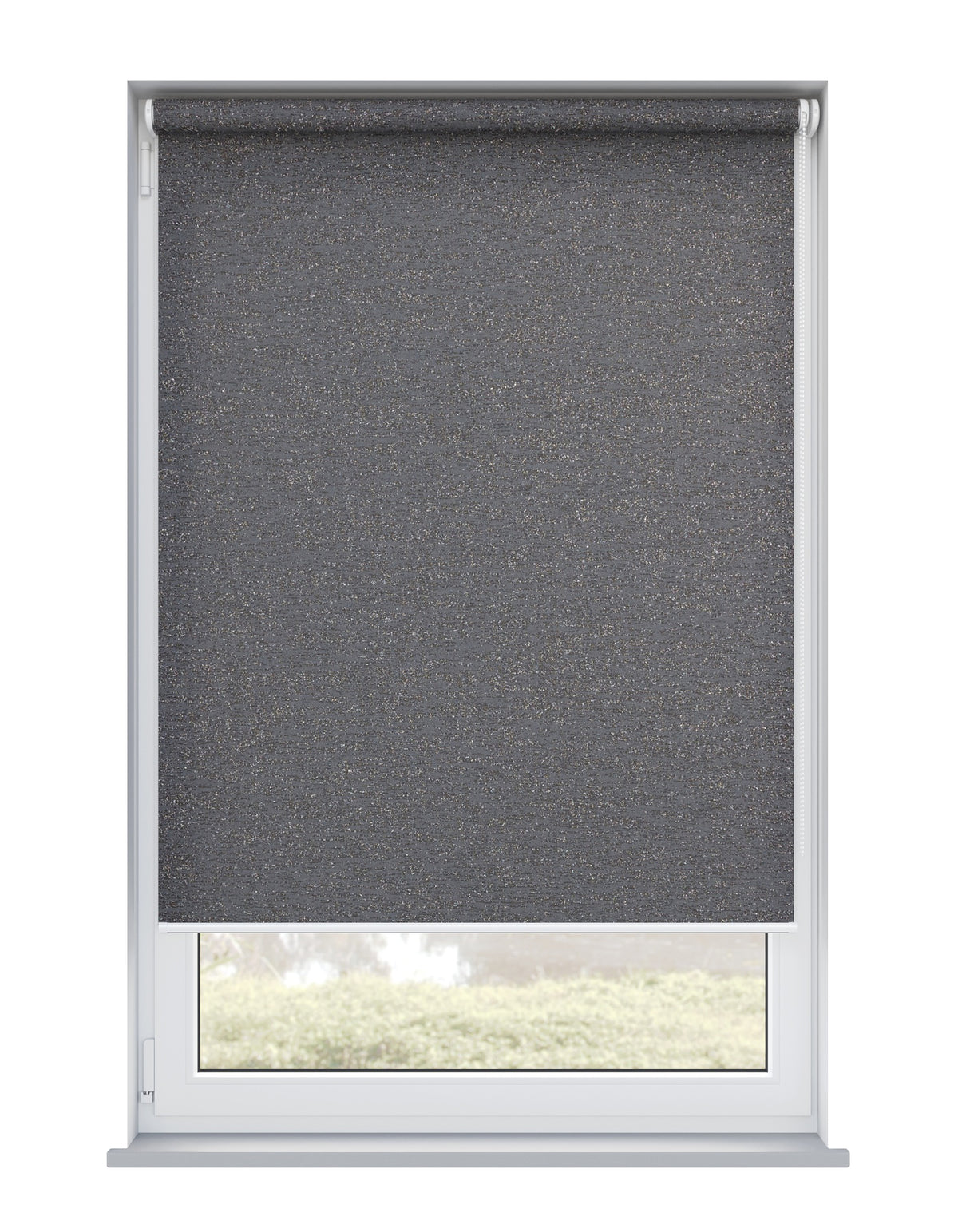 Gemstone Black Roller Blind