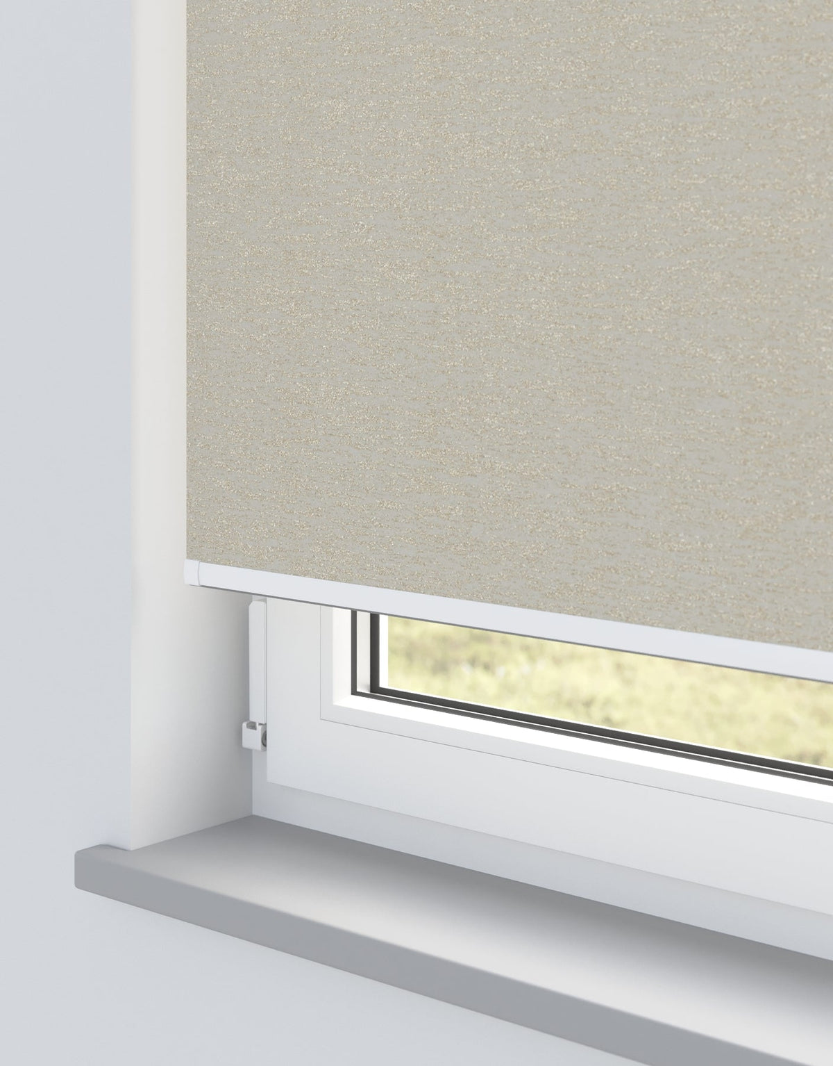 Gemstone Blackout Gold Electrical Roller Blind