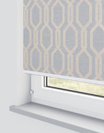 Hudson Blackout Grey Roller Blind