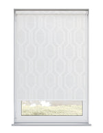 Hudson White Electrical Roller Blind
