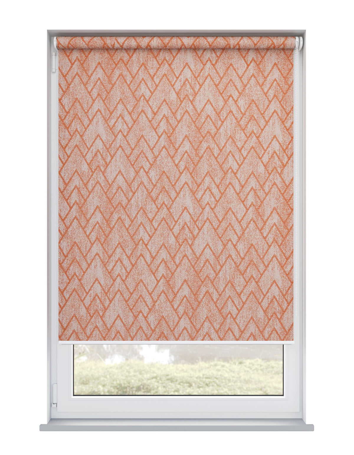 Isabella Tangerine Roller Blind