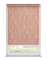 Isabella Tangerine Electrical Roller Blind