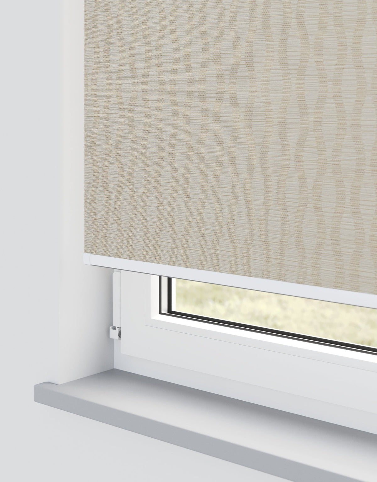 Kirby Gold Electrical Roller Blind