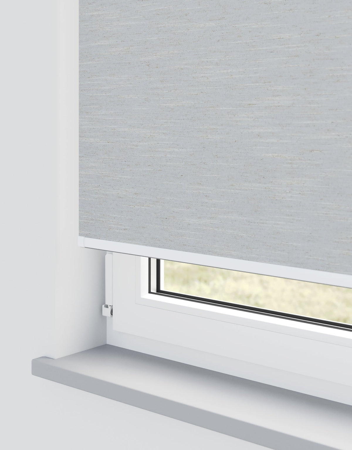 Linenweave Iron Electrical Roller Blind