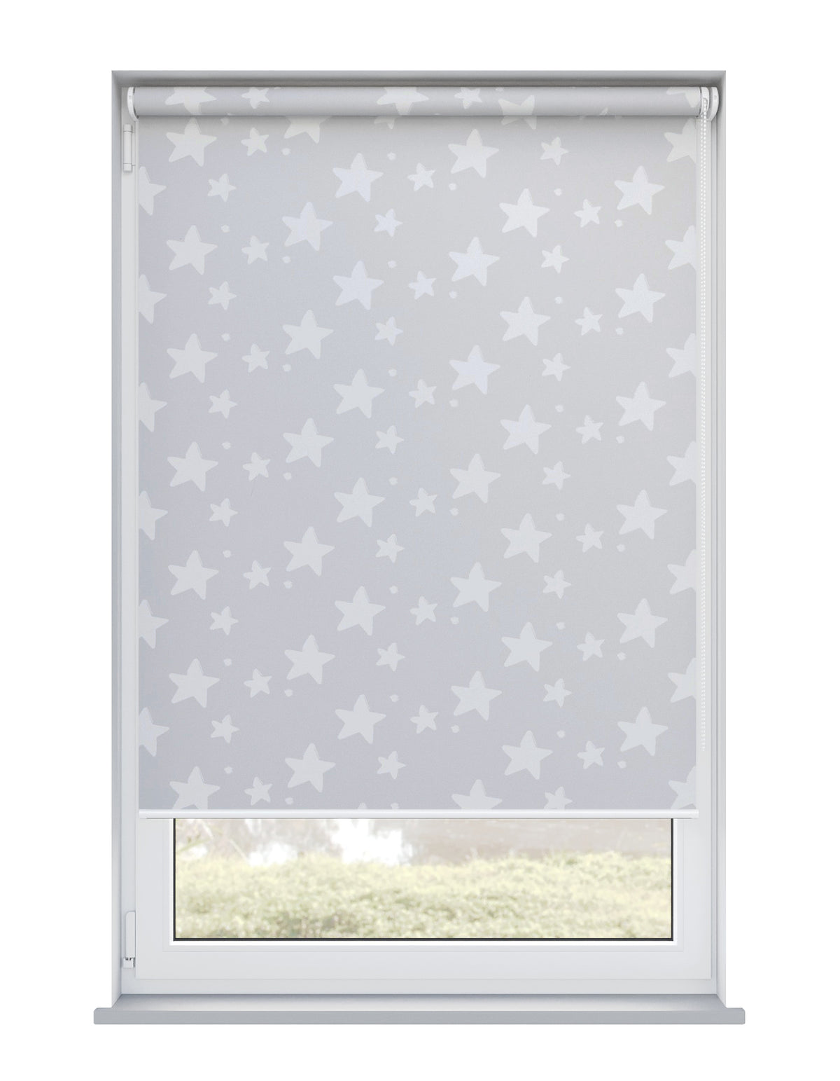 Magical Grey Roller Blind