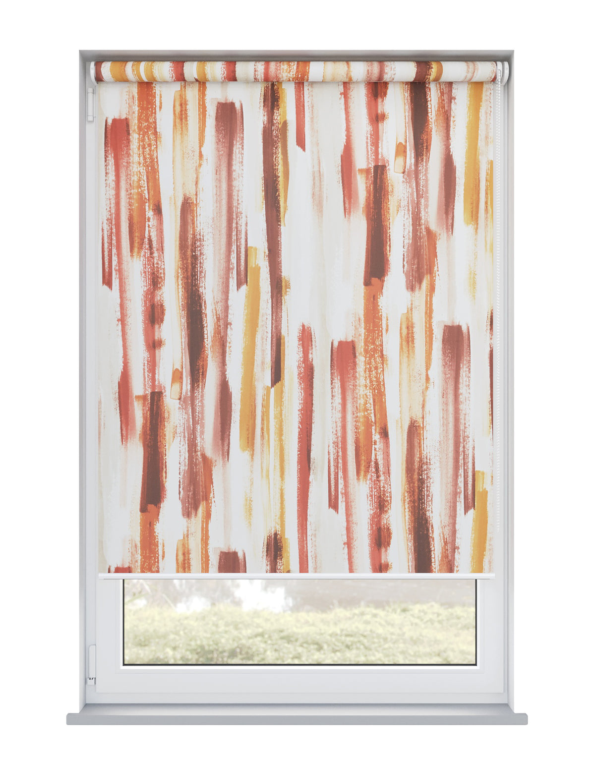 Marcia Blackout Amber Roller Blind