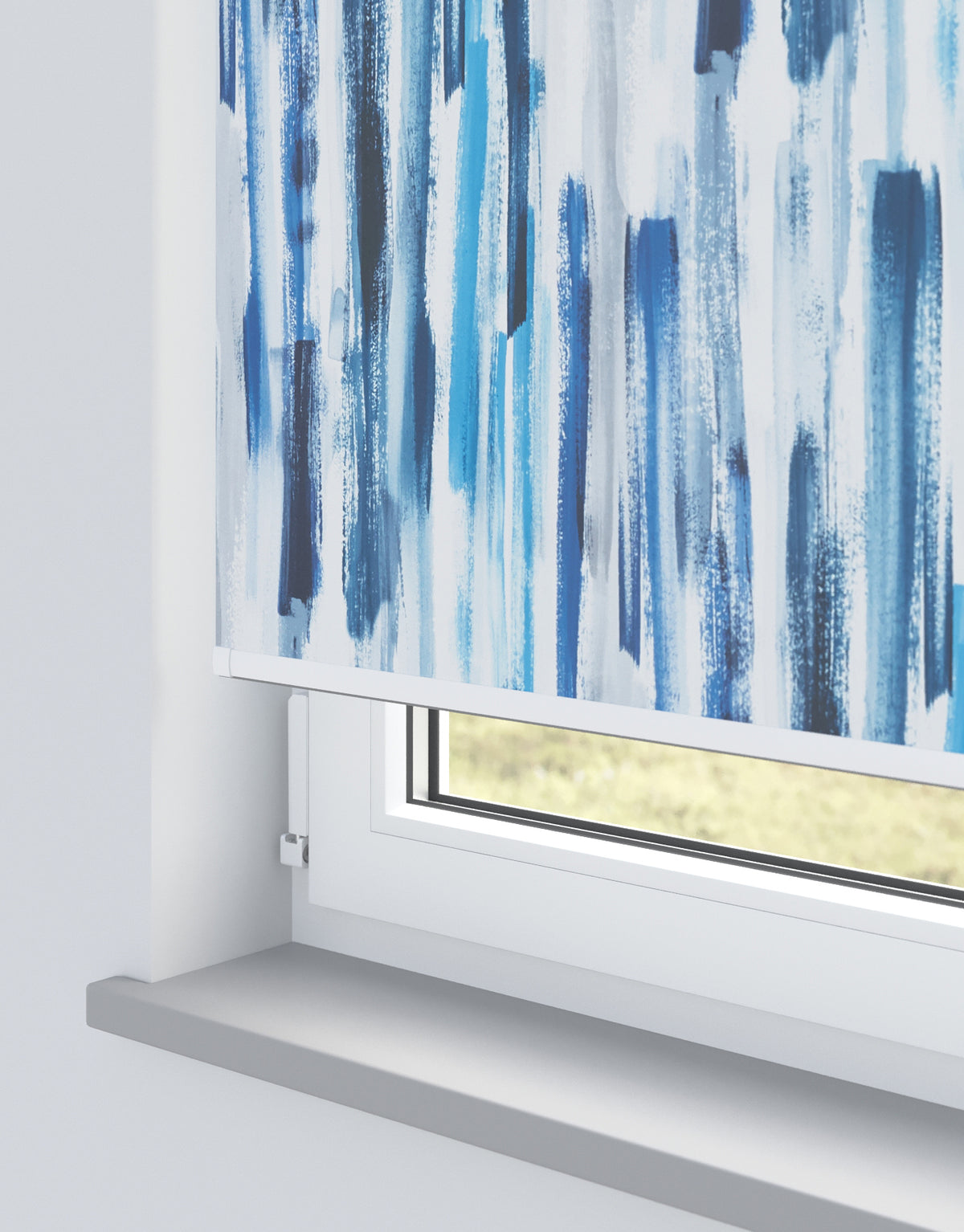 Marcia Blackout Cobalt Roller Blind