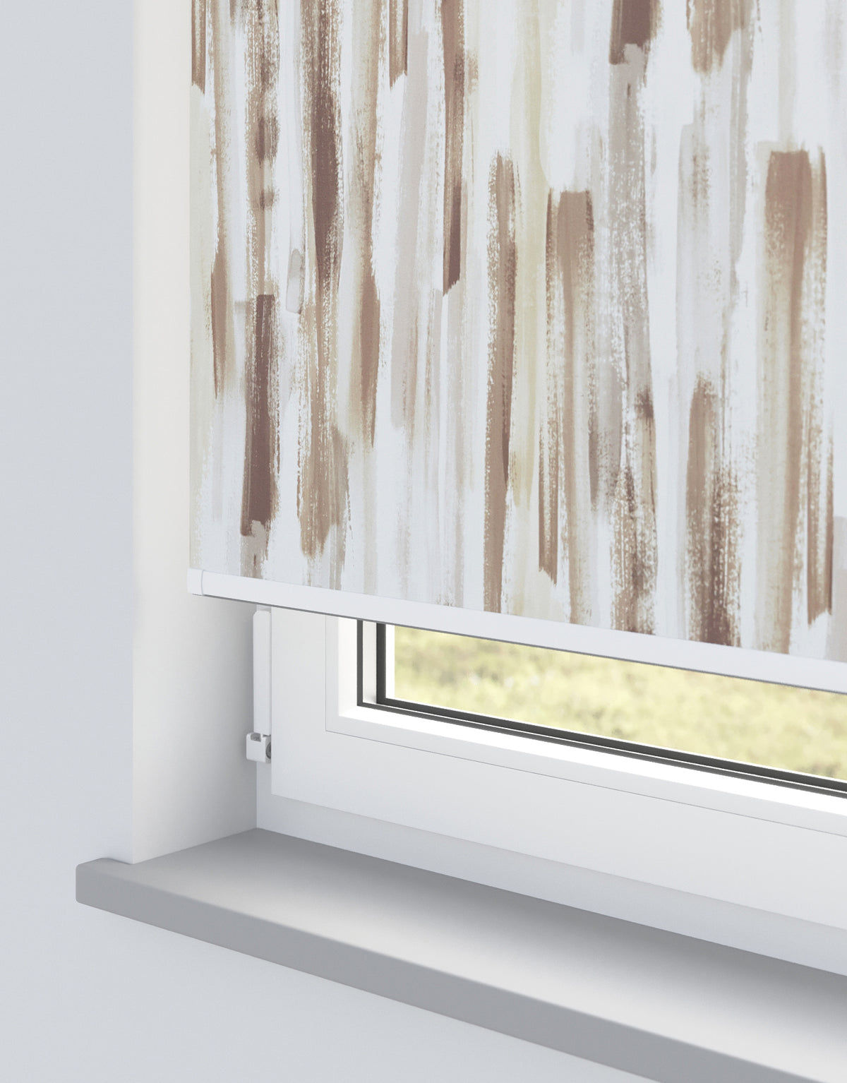 Marcia Blackout Natural Roller Blind