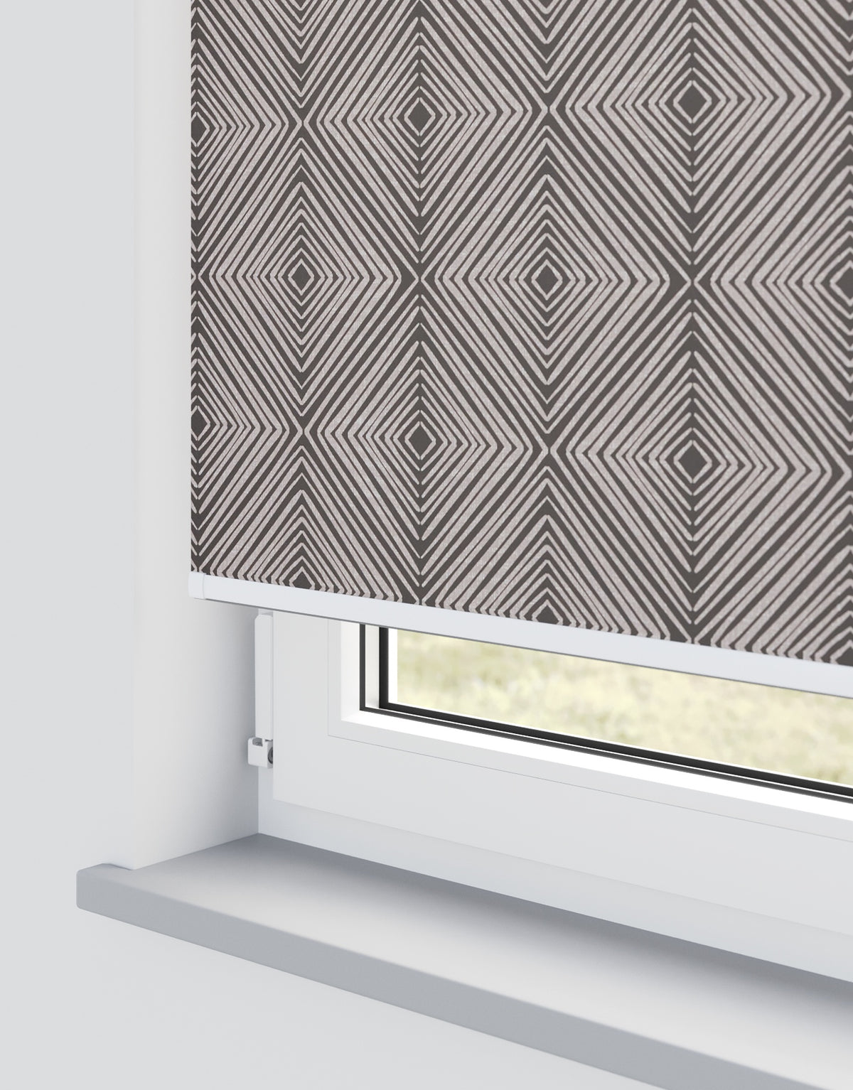 Mayari Blackout Ash Roller Blind