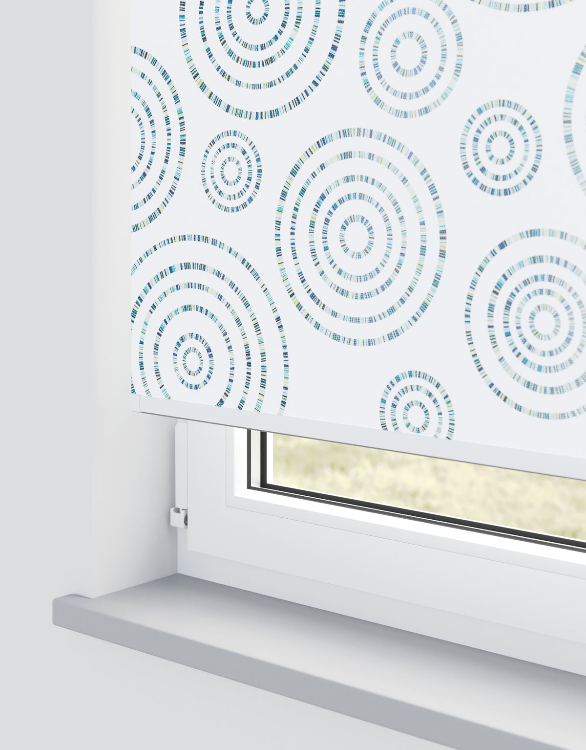 Oasis Blue Roller Blind