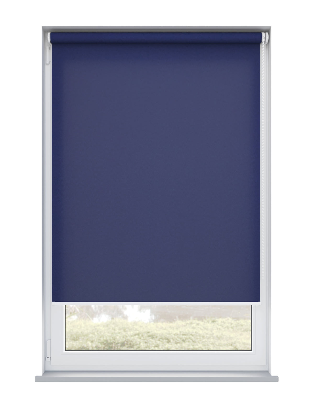 Palette Dark Blue Roller Blind