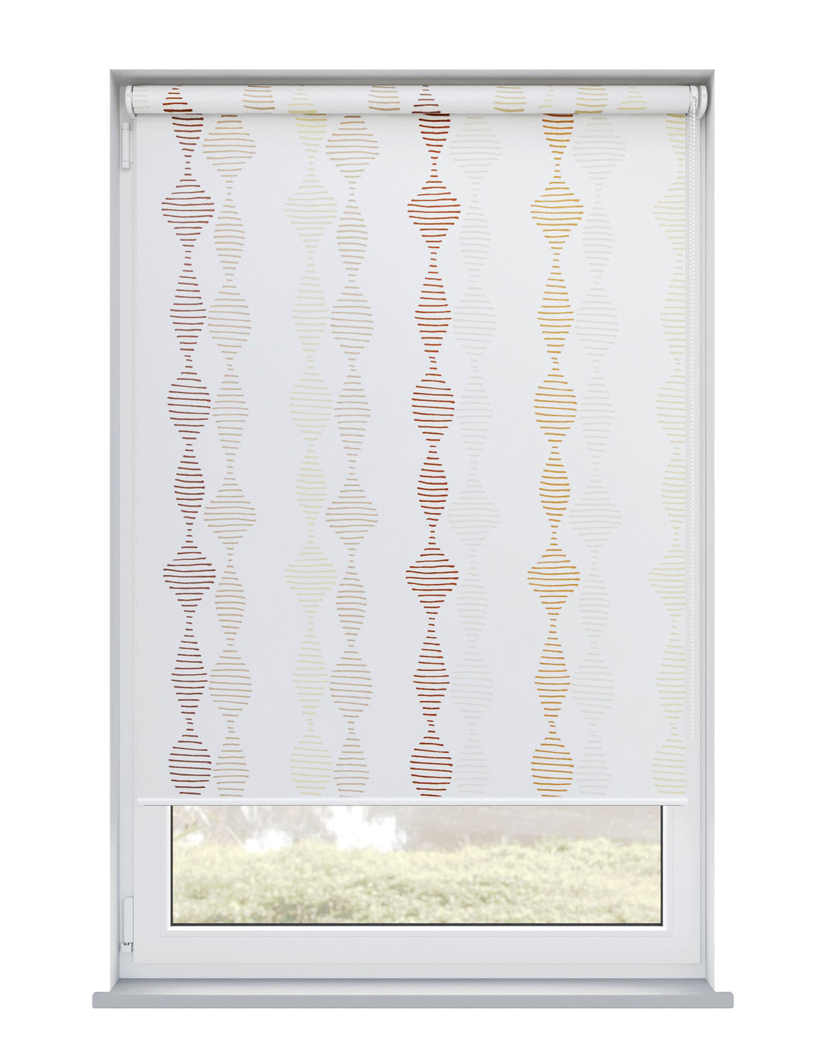 Romain Hazelnut Roller Blind