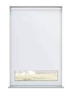 Urban Fr Bright White Electrical Roller Blind