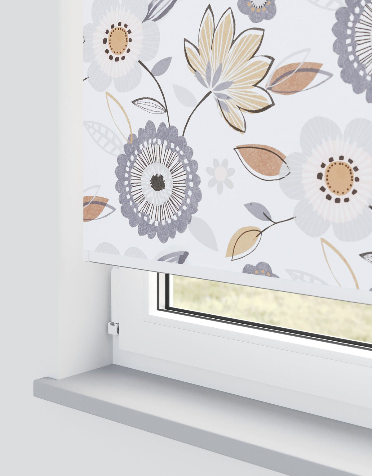 Valentina Blackout Blush Electrical Roller Blind