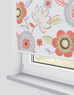 Valentina Poppy Electrical Roller Blind