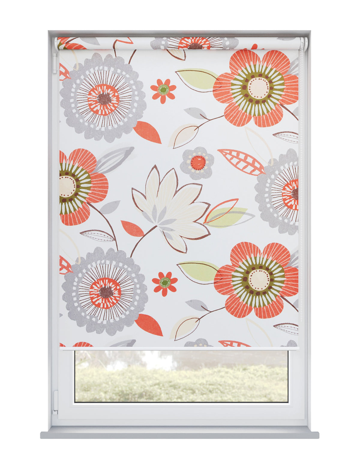 Valentina Poppy Roller Blind