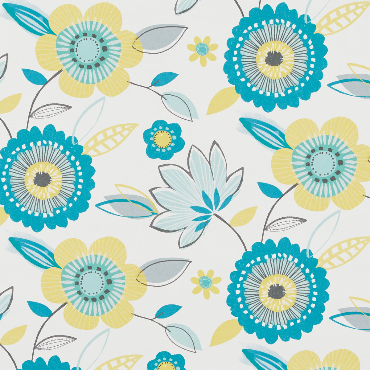 Valentina Teal Roller Blind