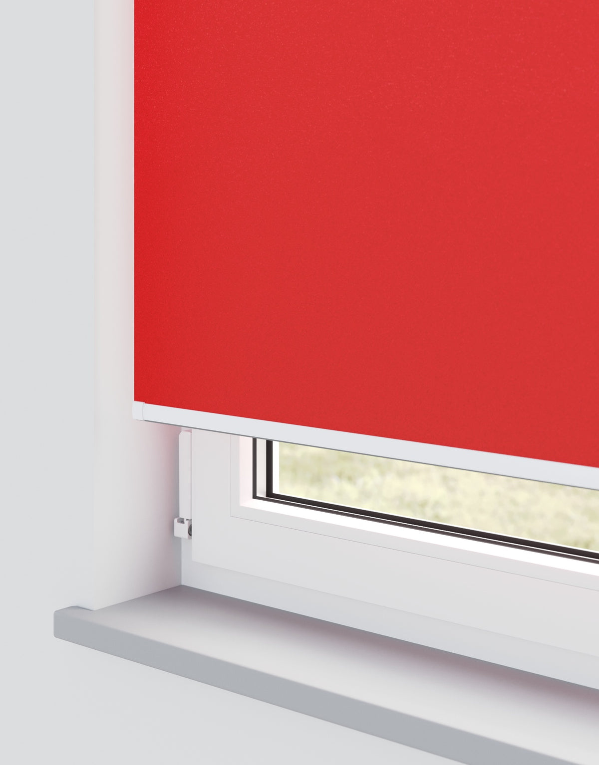 Zahra Red Roller Blind