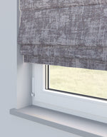 Arena Amora Charcoal Roman Blind