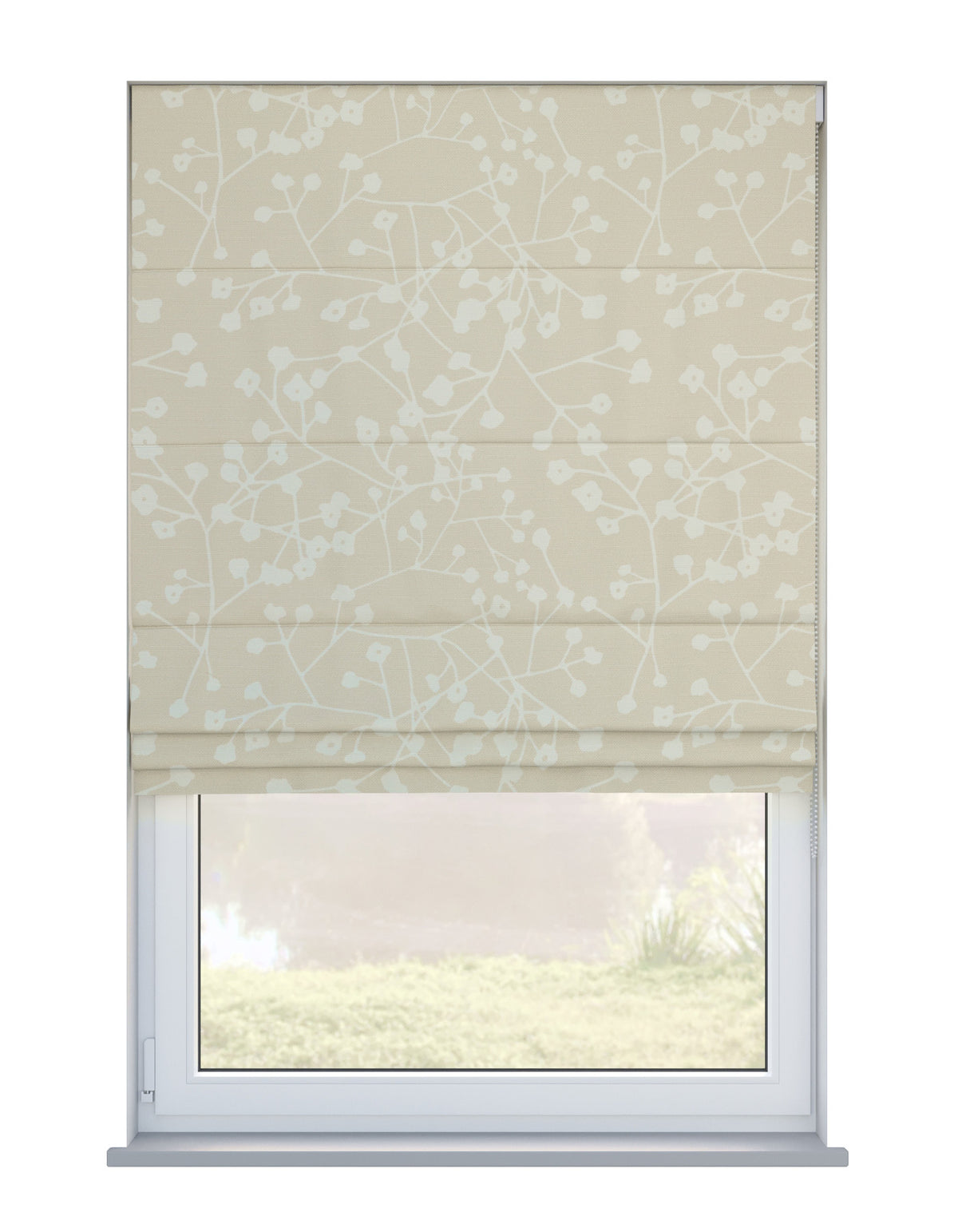 Arena Kyoto Almond Roman Blind