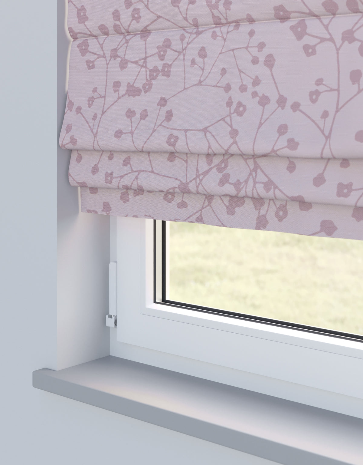 Arena Kyoto Mauve Roman Blind