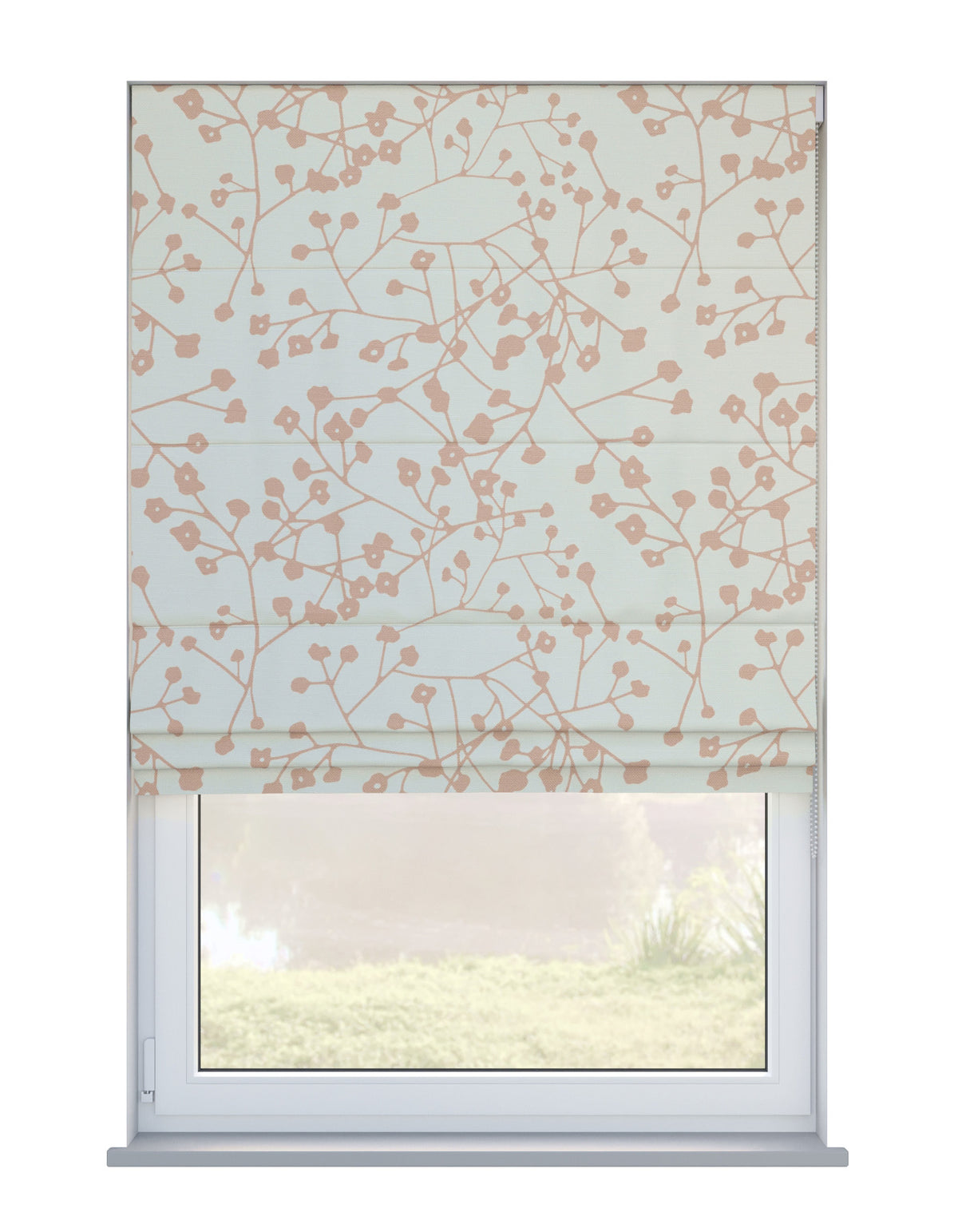 Arena Kyoto Rose Quartz Roman Blind